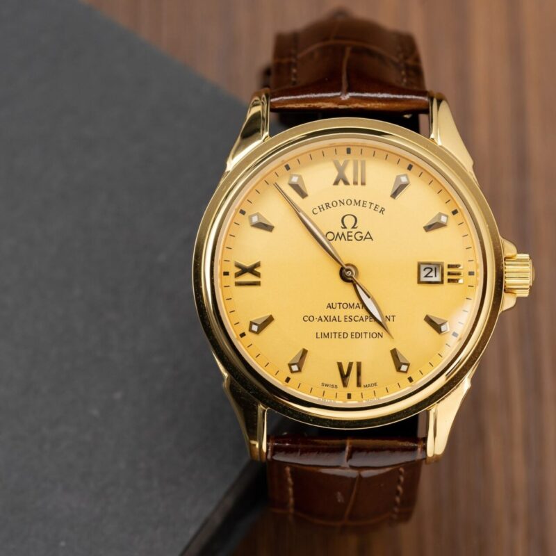 ĐỒNG HỒ OMEGA DE VILLE CO-AXIAL CHRONOMETER FAKE CAO CẤP MÁY NHẬT