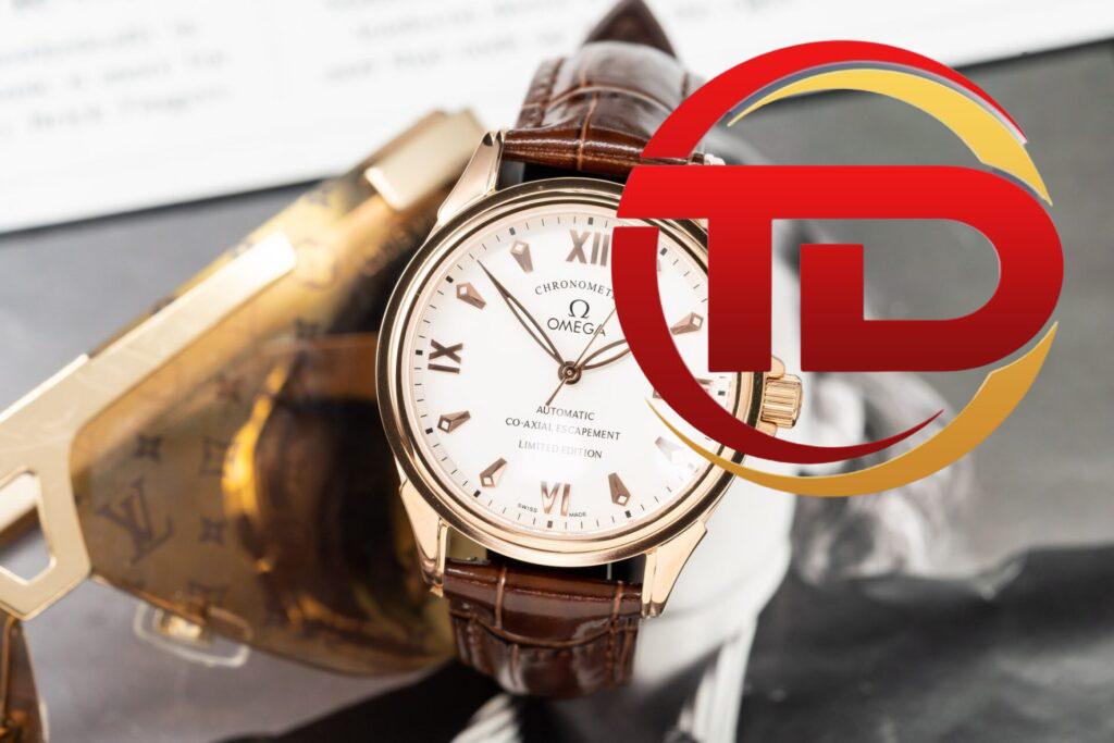 ĐỒNG HỒ OMEGA DE VILLE CO-AXIAL MẶT TRẮNG VỎ VÀNG HỒNG FAKE NHẬT