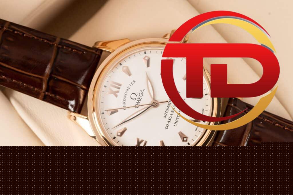 ĐỒNG HỒ OMEGA DE VILLE CO-AXIAL MẶT TRẮNG VỎ VÀNG HỒNG FAKE NHẬT