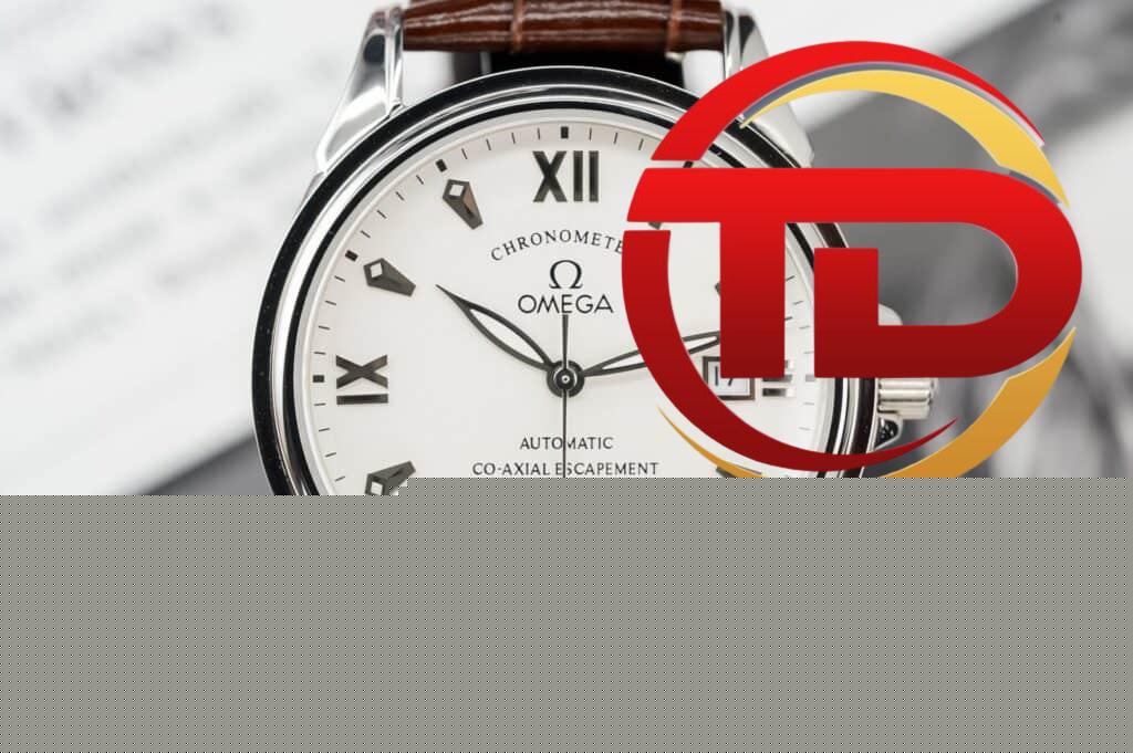 ĐỒNG HỒ OMEGA DE VILLE CO-AXIAL CHRONOMETER MÀU TRẮNG FAKE 1:1 MÁY NHẬT