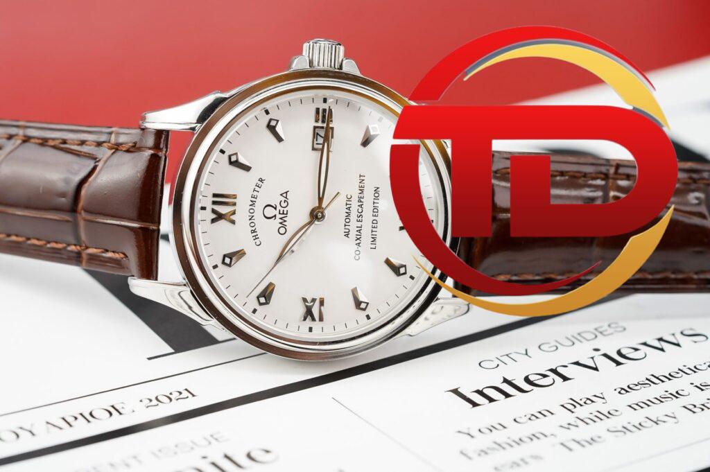 ĐỒNG HỒ OMEGA DE VILLE CO-AXIAL CHRONOMETER MÀU TRẮNG FAKE 1:1 MÁY NHẬT