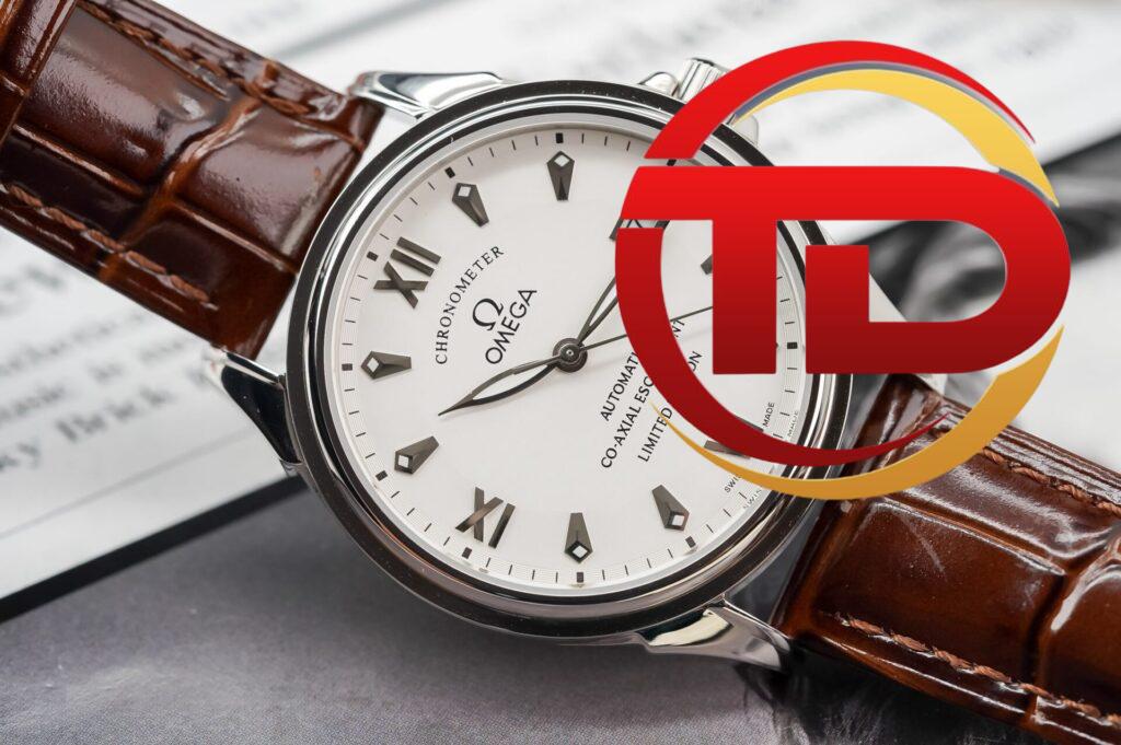 ĐỒNG HỒ OMEGA DE VILLE CO-AXIAL CHRONOMETER MÀU TRẮNG FAKE 1:1 MÁY NHẬT