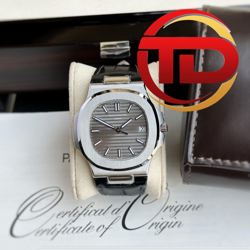 ĐỒNG HỒ PATEK PHILIPPE NAUTILUS 5711R MẶT SỐ XÁM REP 1:1 3K FACTORY