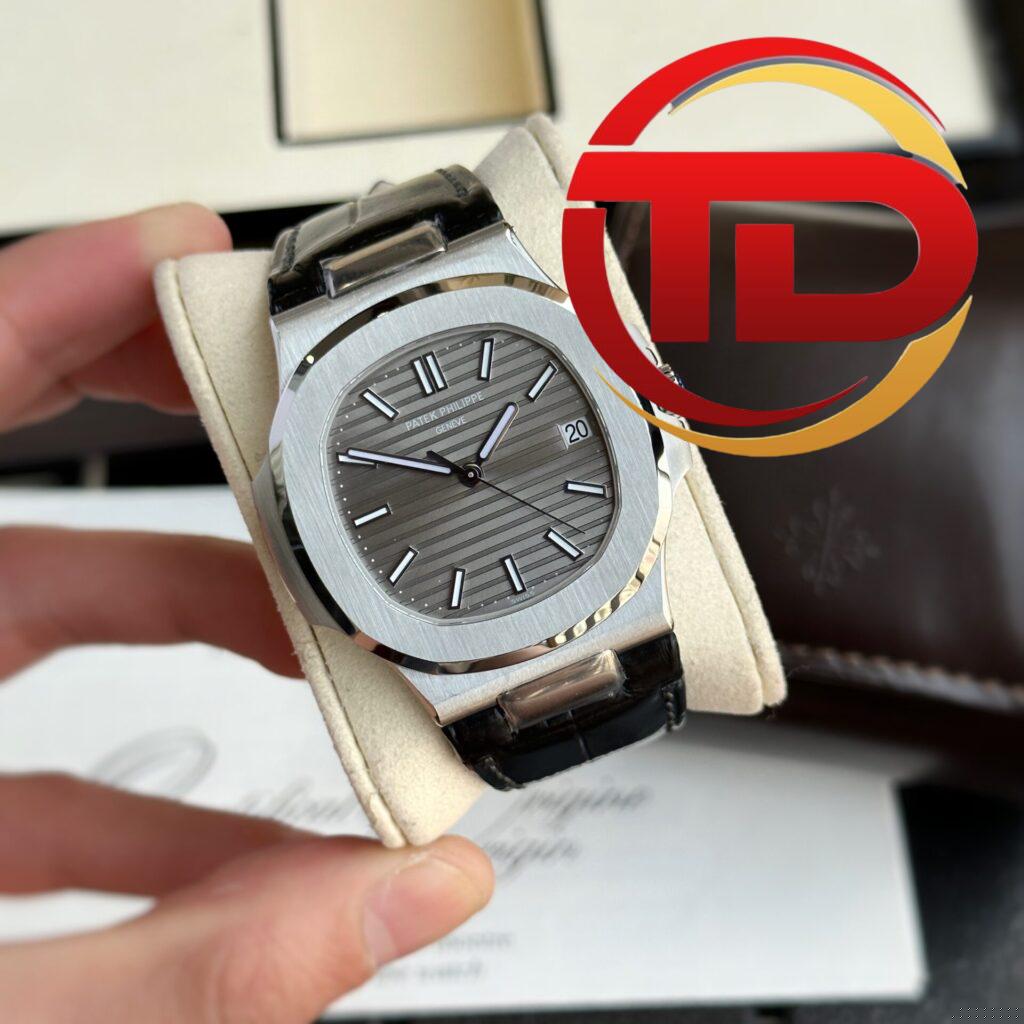 ĐỒNG HỒ PATEK PHILIPPE NAUTILUS 5711R MẶT SỐ XÁM REP 1:1 3K FACTORY