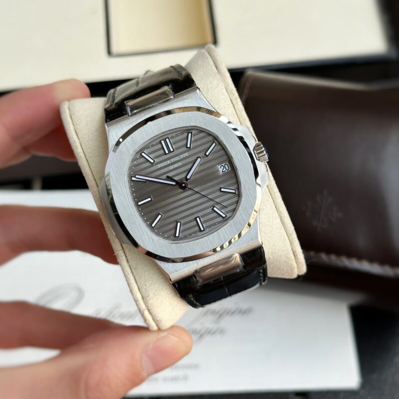 ĐỒNG HỒ PATEK PHILIPPE NAUTILUS 5711R MẶT SỐ XÁM REP 1:1 3K FACTORY