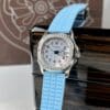 ĐỒNG HỒ PATEK PHILIPPE AQUANAUT 5072G-001 REP 11 MẶT KHẢM TRAI CỌC SỐ VÀNG HỒNG