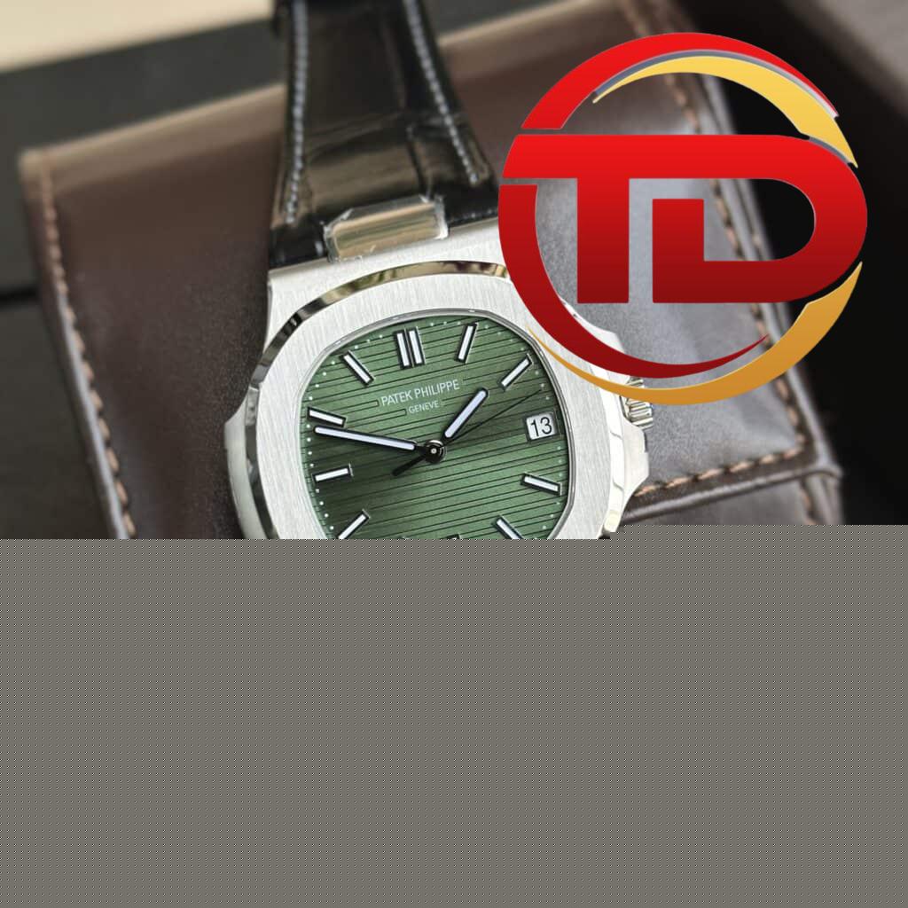 ĐỒNG HỒ PATEK PHILIPPE NAUTILUS 5711 MẶT XANH DÂY DA REP 11 3K FACTORY