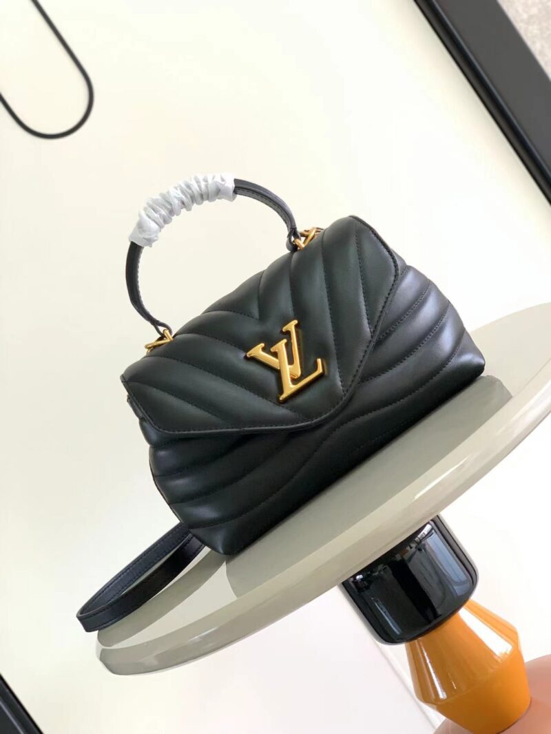 TÚI XÁCH LV LOUIS VUITTON HOLD ME H24 SIÊU CẤP DA ĐEN FULLBOX