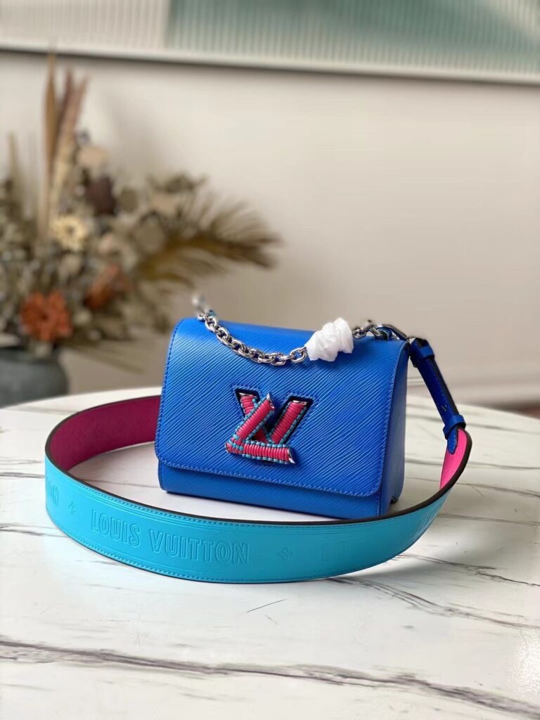 TÚI LV NGUYÊN BẢN LOUIS VUITTON TWIST PM BAG NGUYÊN BẢN PHỐI MÀU FULLBOX