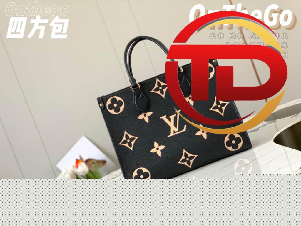 TÚI XÁCH LV LOUIS VUITTON EMPREINTE ONTHEGO MM ĐEN SIÊU CẤP