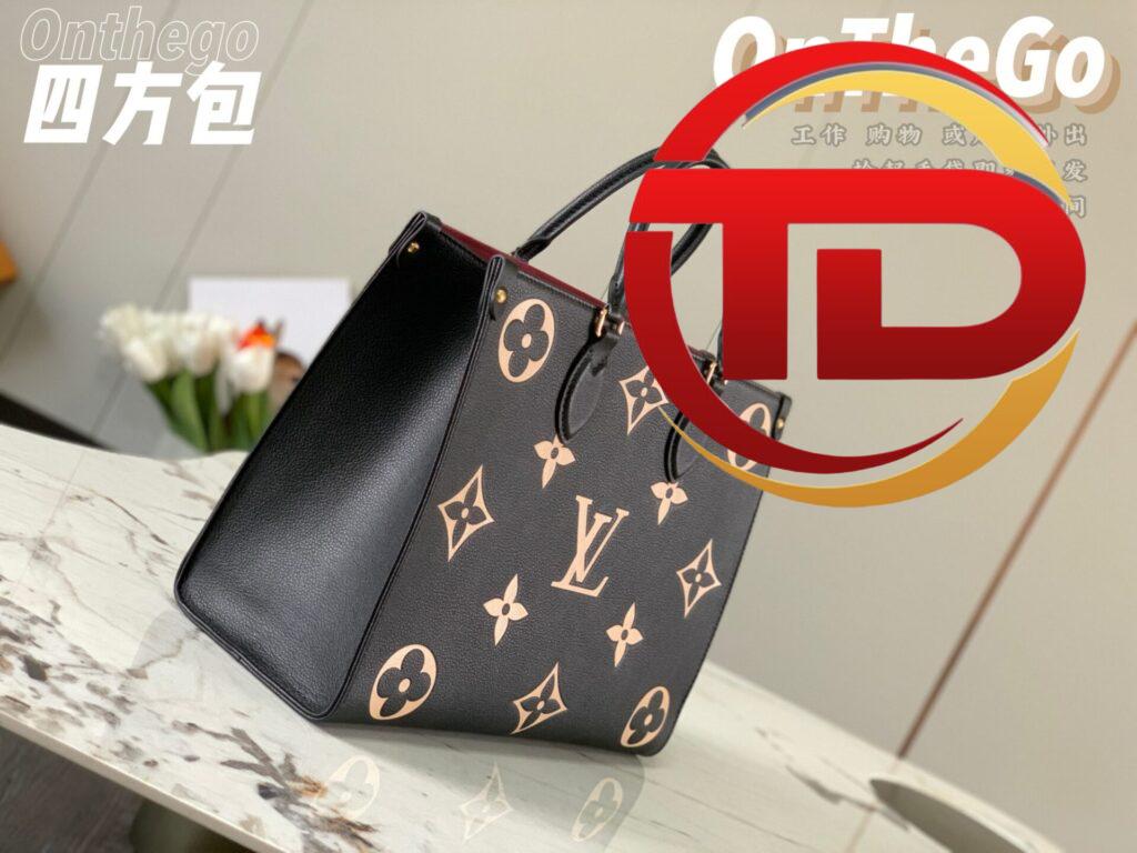 TÚI XÁCH LV LOUIS VUITTON EMPREINTE ONTHEGO MM ĐEN SIÊU CẤP