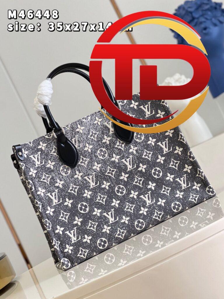 TÚI XÁCH LV LOUIS VUITTON ONTHEGO MM TOTE BAG DENIM SIÊU CẤP