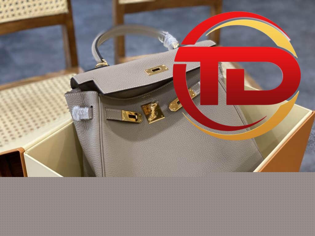 TÚI XÁCH HM HERMES KELLY 28 NGUYÊN BẢN SIÊU CẤP MÀU GHI