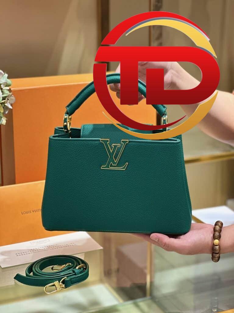 TÚI XÁCH LV LOUIS VUITTON CAPUCINES CAO CẤP KHÓA VÀNG FULLBOX
