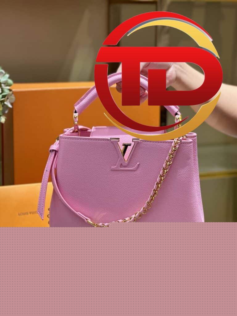 TÚI XÁCH LV LOUIS VUITTON CAPUCINES CAO CẤP KHÓA VÀNG FULLBOX