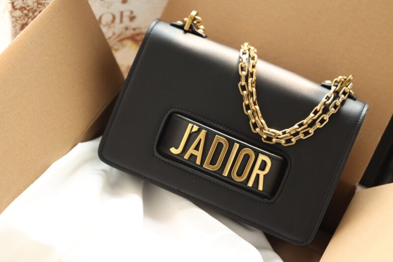 TÚI XÁCH DIOR J’ADIOR NGUYÊN BẢN MÀU ĐEN THANH LỊCH