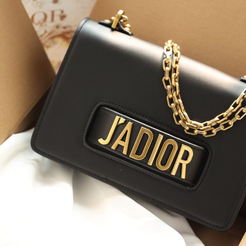 TÚI XÁCH DIOR J’ADIOR NGUYÊN BẢN MÀU ĐEN THANH LỊCH