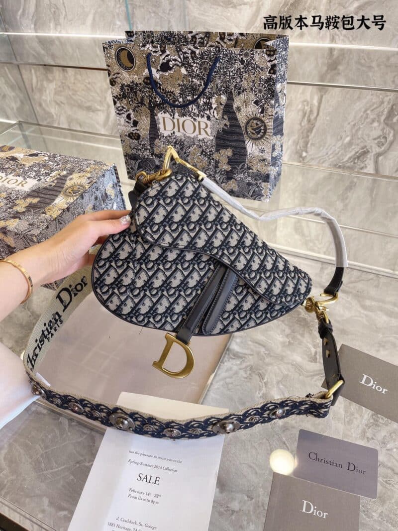 TÚI DIOR SADDLE BAG SUPER DÁNG YÊN NGỰA FULLBOX