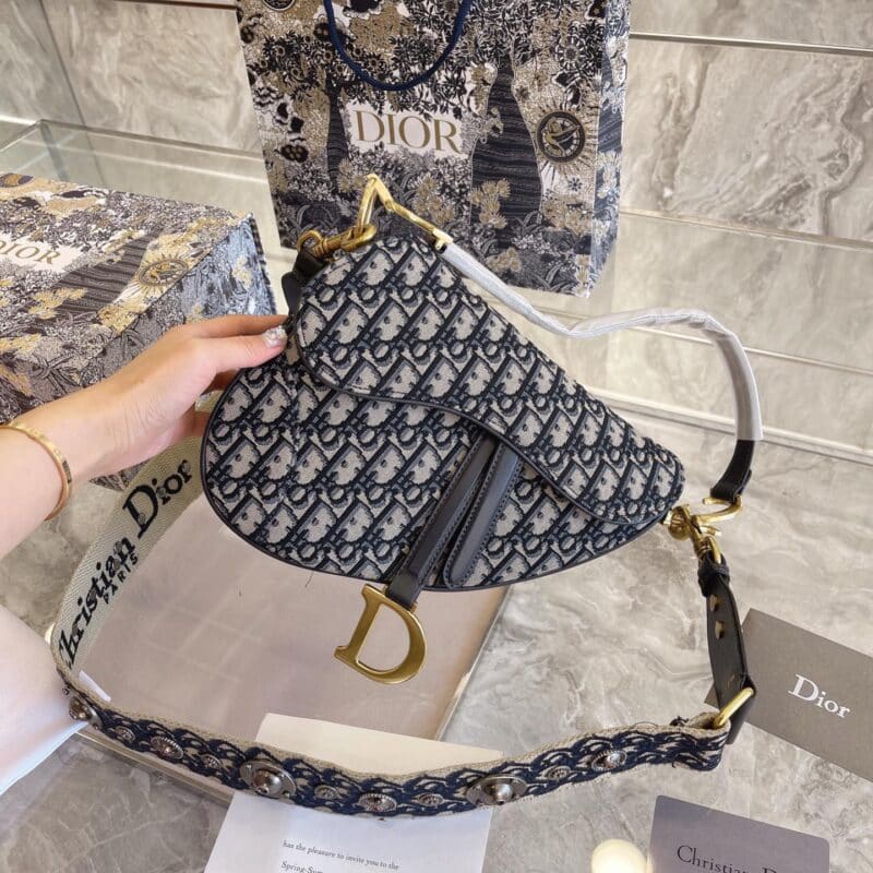 TÚI DIOR SADDLE BAG SUPER DÁNG YÊN NGỰA FULLBOX