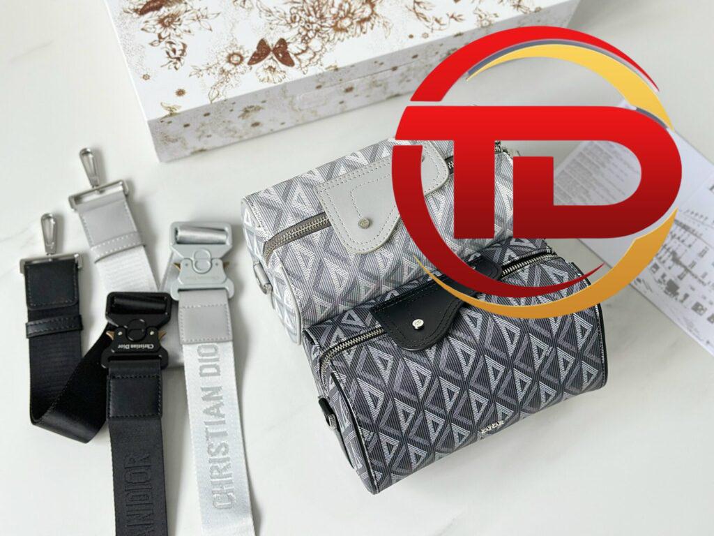 TÚI NAM DIOR LINGOT 22 CD DIAMOND BAG SUPER DÁNG HỘP
