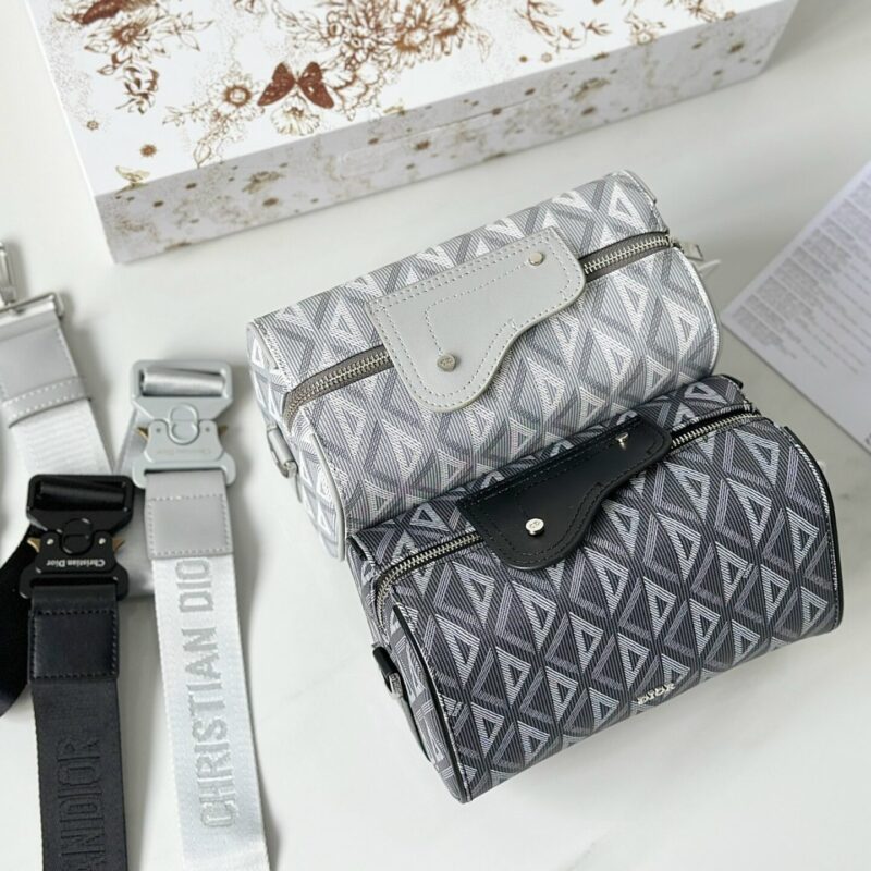 TÚI NAM DIOR LINGOT 22 CD DIAMOND BAG SUPER DÁNG HỘP