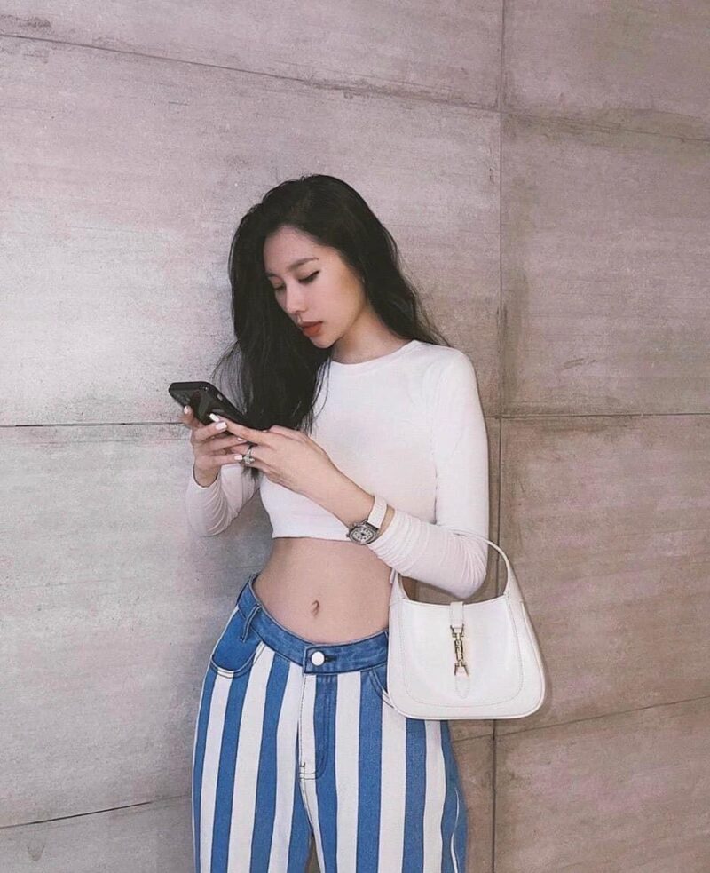 TÚI GUCCI JACKIE 1961 MINI HOBO BAG SUPER MÀU TRẮNG
