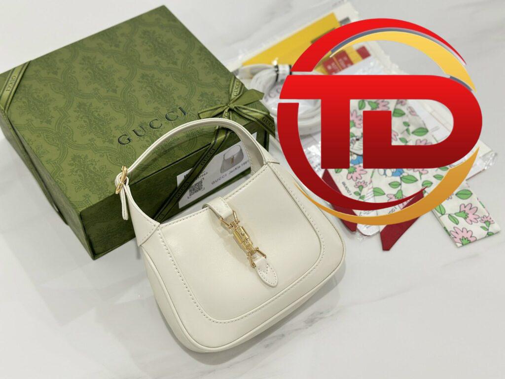 TÚI GUCCI JACKIE 1961 MINI HOBO BAG SUPER MÀU TRẮNG