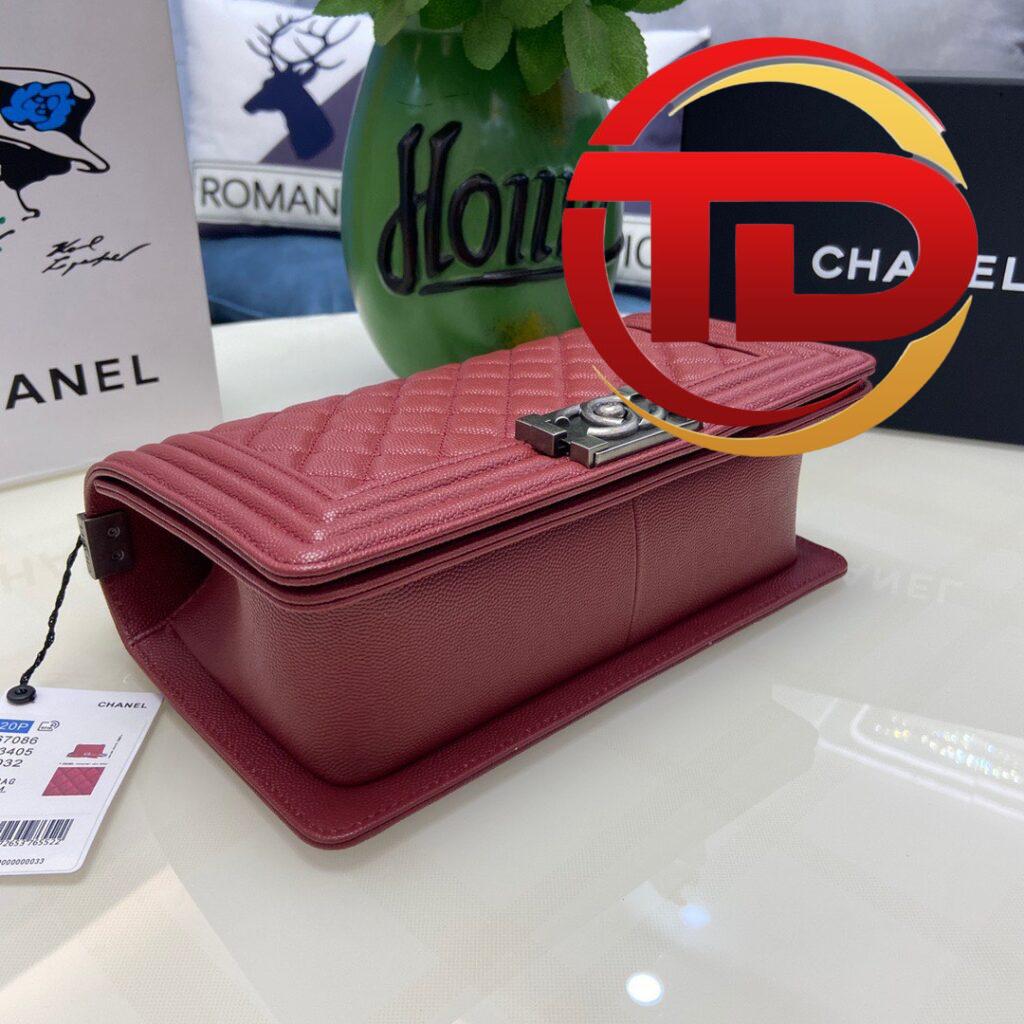 TÚI CHANEL SAC BOY KHÂU TAY SIÊU CẤP MÀU ĐỎ