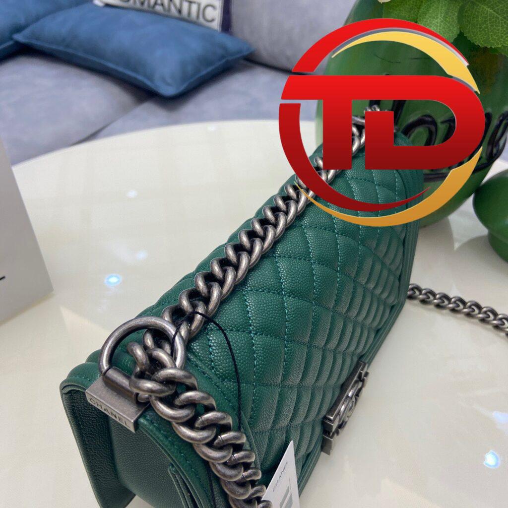 TÚI XÁCH CHANEL SAC BOY SIÊU CẤP XANH LÁ
