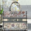 TÚI DIOR WOMEN BOOK TOTE MEDIUM SIZE SIÊU CẤP HOA CAM