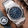 ĐỒNG HỒ AUDEMARS PIGUET ROYAL OAK 16202 MẶT SỐ XANH REP 1:1 ZF FACTORY