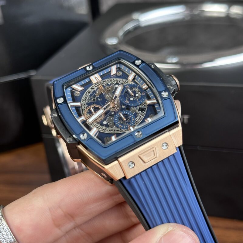 ĐỒNG HỒ HUBLOT SPIRIT OF BIG BANG BLUE CERAMIC FAKE 1:1 MS FACTOR