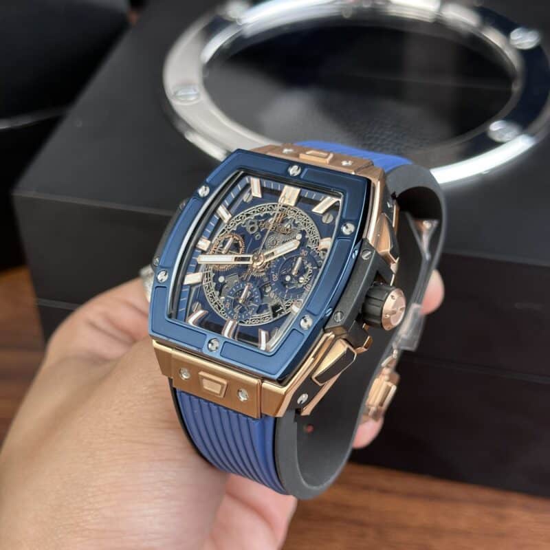 ĐỒNG HỒ HUBLOT SPIRIT OF BIG BANG BLUE CERAMIC FAKE 1:1 MS FACTOR