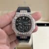ĐỒNG HỒ PATEK PHILIPPE NAUTILUS 5724G MẶT SỐ XANH ĐEN REP 1:1 GR FACTORY