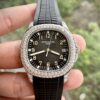 ĐỒNG HỒ PATEK PHILIPPE AQUANAUT 5167A CHẾ TÁC KIM CƯƠNG MOISSANITE 3K FACTORY