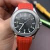 ĐỒNG HỒ PATEK PHILIPPE AQUANAUT 5167A DÂY CAO SU ĐỎ REP 1:1 3K FACTORY