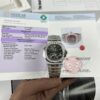 ĐỒNG HỒ PATEK PHILIPPE NAUTILUS 5712/1A MẶT SỐ XÁM ĐỘ NIỀNG KIM CƯƠNG MOISSANITE