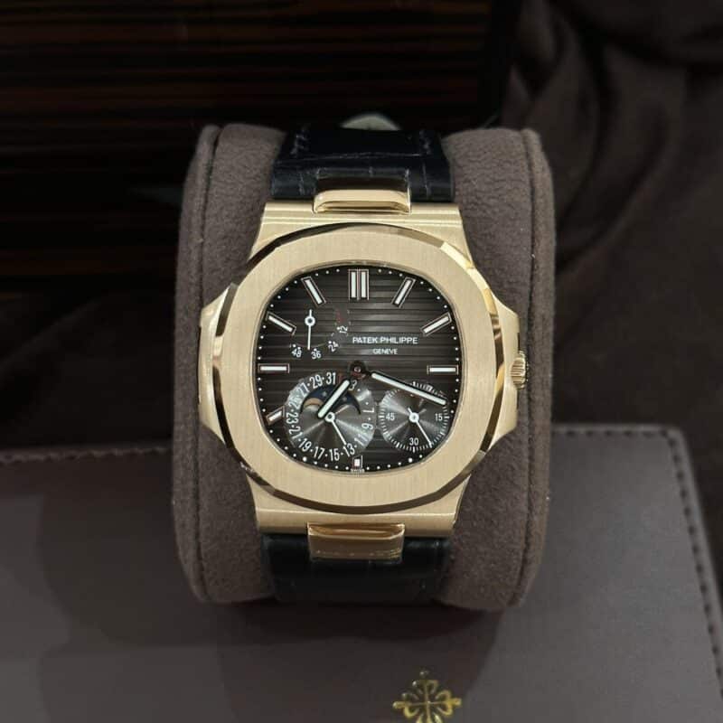 ĐỒNG HỒ PATEK PHILIPPE NAUTILUS 5712 CHẾ TÁC VÀNG KHỐI 18K VIP 40MM