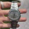 PATEK PHILIPPE NAUTILUS 5711/1A MẶT SỐ XÁM FAKE CAO CẤP 3K FACTORY 40MM