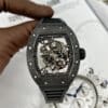 ĐỒNG HỒ RICHARD MILLE RM055 TOURBILLON MÀU ĐEN VỎ CARBON REPLICA 1:1 BBR