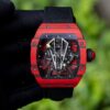 ĐỒNG HỒ RICHARD MILLE RM27-03 TOURBILLON VỎ CARBON SIÊU NHẸ MÀU ĐỎ REP 1:1 BBR