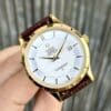 ĐỒNG HỒ OMEGA NAM CONSTELLATION MẶT TRẮNG FAKE 1:1 MÁY NHẬT CAO CẤP 40MM