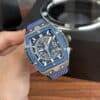 HUBLOT SPIRIT OF BIG BANG VIỀN XANH VỎ XÁM REP 1:1 MS FACTORY 42MM