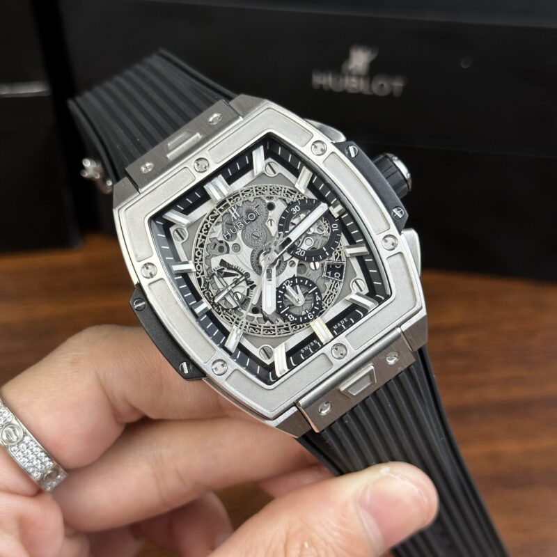 ĐỒNG HỒ HUBLOT SPIRIT OF BIG BANG MÀU XÁM REP 1:1 MS FACTORY 42MM