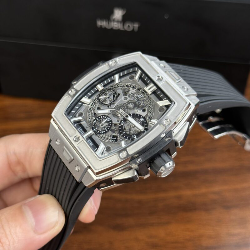 ĐỒNG HỒ HUBLOT SPIRIT OF BIG BANG MÀU XÁM REP 1:1 MS FACTORY 42MM