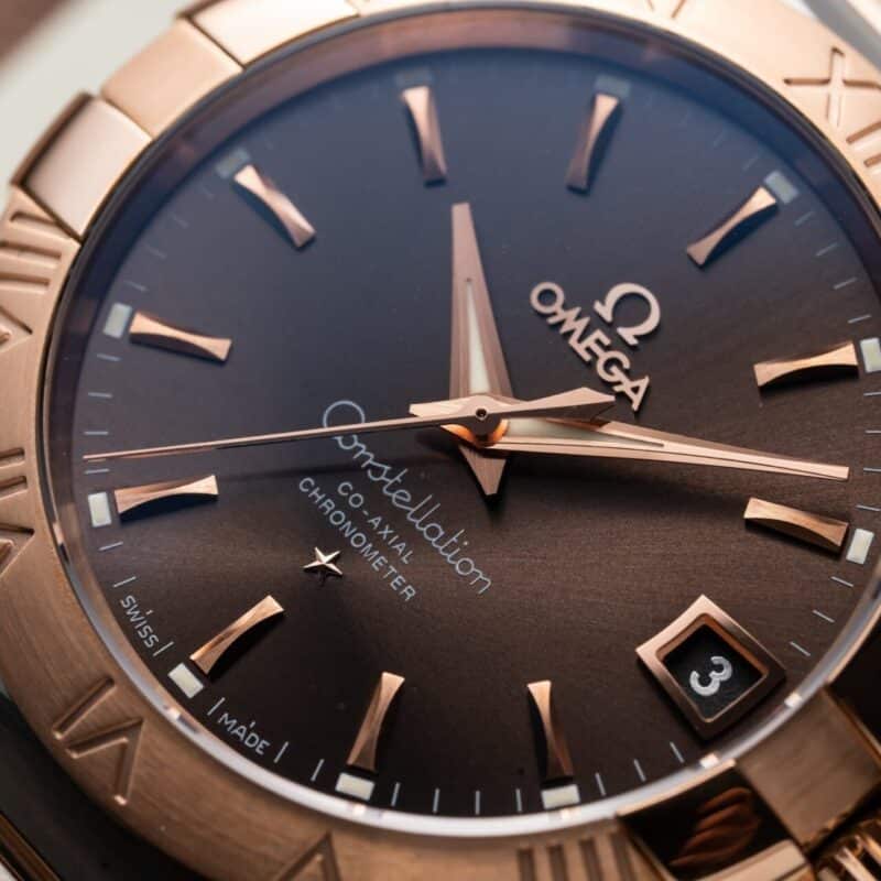 ĐỒNG HỒ OMEGA CONSTELLATION VỎ VÀNG HỒNG REP 1:1 CAO CẤP VS FACTORY