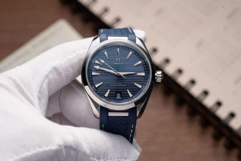 ĐỒNG HỒ OMEGA SEAMASTER AQUA TERRA MÀU XANH BLUE REPLICA 1:1 VS FACTORY 41MM