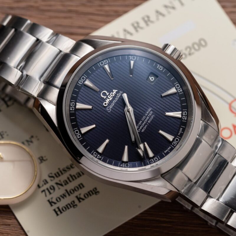 OMEGA AQUA TERRA MASTER CO-AXIAL CHRONOMETER 150M FAKE 1:1 VS FACTORY