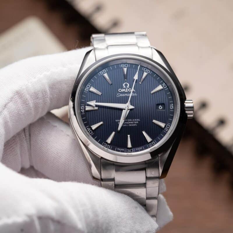 OMEGA AQUA TERRA MASTER CO-AXIAL CHRONOMETER 150M FAKE 1:1 VS FACTORY
