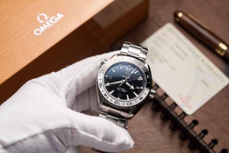 ĐỒNG HỒ OMEGA SEAMASTER PLANET OCEAN 600M GMT REP 1:1 VS FACTORY 43.5MM